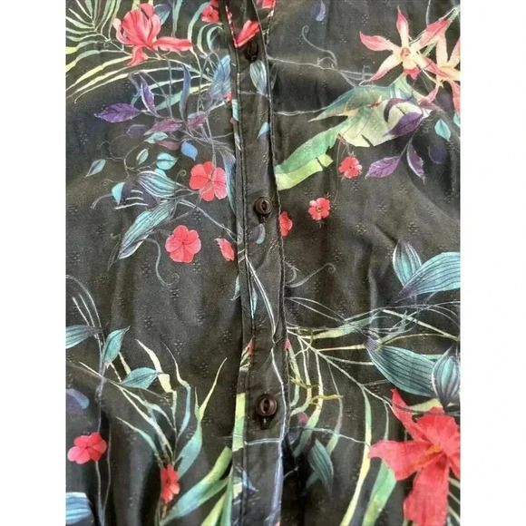 Oxbow France Romper Surf Wear Tropical Floral Pockets Shorts Women’s Size 2 - Picture 13 of 13